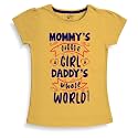 X2O Girls Half sleeeves Cotton Tshirt with