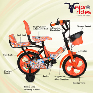 xaipro 14t cutebaby orange 14 t inch bmx cycle single speed orange rigid