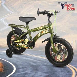 xaipro 14t hail premium quality cycle 3 to 5 year kids 14 t inch bmx cycle single speed green rigid