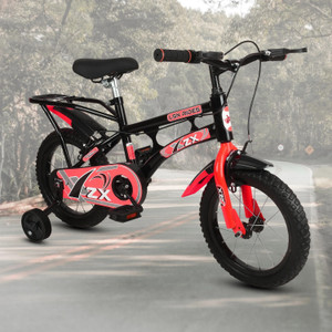 xaipro 14t premium quality xzx cycle  red  for 2 to 5 years kids 96 assemble 14 t inch bmx cycle