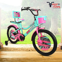 Xaipro 20t Snuggle Cycle (AQUA SKYBLUE & PINK) FOR 5 TO 8 YEARS KIDS 96% ASSEMBLE CYCLE 20 T (inch) BMX Cycle (Single Speed, Blue, Pink, Rigid)