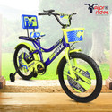 Xaipro 20T Snuggle Cycle (BLUE & LIME GREEN) FOR 5 TO 8 YEARS KIDS 96% ASSEMBLE CYCLE 20 T (inch) BMX Cycle (Single Speed, Blue, Green, Rigid)