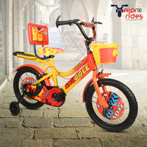 xaipro for 4 to 7 years kids 96 assemble cycle 16 t inch bmx cycle single speed yellow red rigid