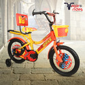 Xaipro FOR 4 TO 7 YEARS KIDS 96% ASSEMBLE CYCLE 16 T (inch) BMX Cycle (Single Speed, Yellow, Red, Rigid)