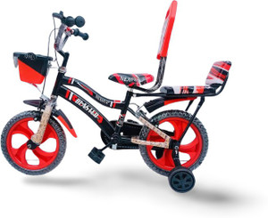 xaipro kidz bicycle 14 t blaster double seat red 90 assembled for 2 to 4 year kids 14 t inch bmx cycle single speed red rigid