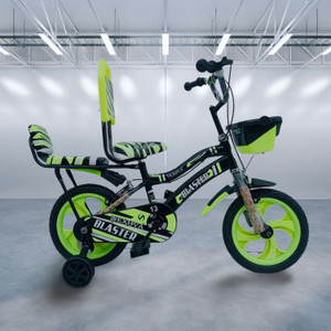 xaipro kidz bicycle 14 t blaster double seat green 90 assembled for 2 to 4 year kids 14 t inch bmx cycle single speed green rigid