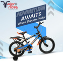 xaipro plus 16T Selton Kids cycle 4 to 6 years (Single Speed, Rigid, Orange) 16 T (inch) BMX Cycle