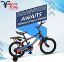 xaipro plus 16T Selton Kids cycle 4 to 6 years (Single Speed, Rigid, Red) 16 T (inch) BMX Cycle