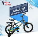 xaipro plus 16T Selton Kids cycle 4 to 6 years (Single Speed, Rigid, Sky Blue) 16 T (inch) BMX Cycle
