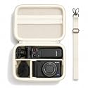 XANAD Hard Case for Sony RX100 VII VI V IV III/Sony ZV-1F/ZV-1 Camera,Cream
