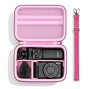 XANAD Hard Case for Sony RX100 VII VI V IV III/Sony ZV-1F/ZV-1 Camera,Pink
