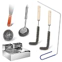 XANGNIER Large Commercial Fryer Cleaning Tools,6 Pcs