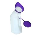 Xanito Portable Urine Pot With Cap For Men And Women Urinal Pot 1000Ml - White