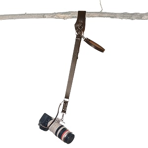 xaperture genuine leather single camera strapharness for slrdslr and mirrorless cameras - adjustable universal sturdy and durable