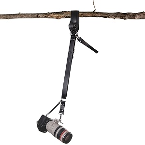 xaperture genuine leather single camera strapharness for slrdslr and mirrorless cameras - adjustable universal sturdy and durable