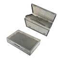 4in1 Storage Box Protective Case for GameBoy GBA GBASP Game Cartridge Card (Clear black)