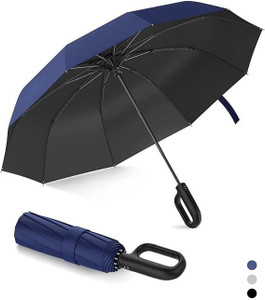 xbey 10 ribs windproof for women men uv sun  rain protection umbrella umbrella