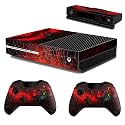 Xbox One Spider Console Skin Decal Sticker + 2 Controller Skins Compatible Xbox One &amp; Kinect