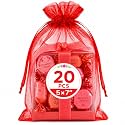 XCLUSY 20PCS 13X18CM5x734INCH Potli Bags for Gifting