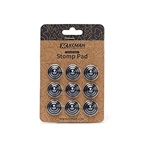 xcman 4 layer-cone studs dia 787 inch aluminum snowboard stomp pad - 9pcs