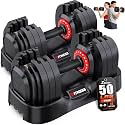XDDIAS Adjustable Dumbbell Set for Home Gym Strength Training