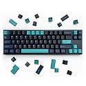 XDK Custom Keycaps 173 Keys Double Shot PBT Keycap Set Cherry Profile for Cherry Gateron MX Switches ISO ANSI Layout Mechanical Keyboard (Dark Hammerhead shark)
