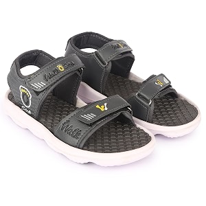 soft eva sole stylish sandals for kids with adjustable back strap comfortable and light weight anti skid and waterproof  for everyday use for boys and girls