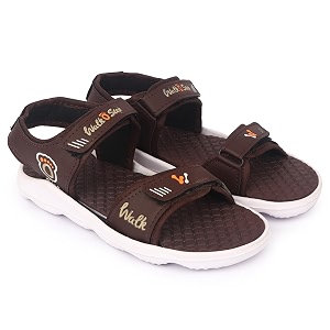 soft eva sole stylish sandals for kids with adjustable back strap comfortable and light weight anti skid and waterproof  for everyday use for boys and girls