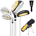 XDriveMax Junior Golf Club Set for Kids Ages 4-12, 5-6 Piece Right Hand Set with Stand Bag