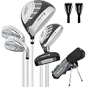 XDriveMax Junior Golf Club Set for Kids Ages 4-12, 5-6 Piece Right Hand Set with Stand Bag