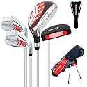 XDriveMax Junior Golf Club Set for Kids Ages 4-12, 5-6 Piece Right Hand Set with Stand Bag