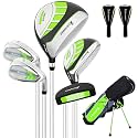 XDriveMax Junior Golf Club Set for Kids Ages 4-12, 5-6 Piece Right Hand Set with Stand Bag