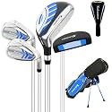 XDriveMax Junior Golf Club Set for Kids Ages 4-12, 5-6 Piece Right Hand Set with Stand Bag