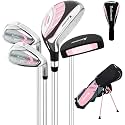 XDriveMax Junior Golf Club Set for Kids Ages 4-12, 5-6 Piece Right Hand Set with Stand Bag