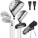 XDriveMax Junior Golf Club Set for Kids Ages 4-12, 5-6 Piece Right Hand Set with Stand Bag