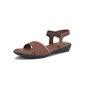XE Looks Womens Metallic Accent Open Toe