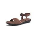 XE Looks Womens Metallic Accent Open Toe
