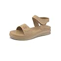 XE Looks Womens Open-Toe Comfort Sandals with