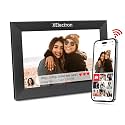 XElectron 10.1 inch WiFi Digital Photo Frame with Slideshow, Video & Sound HD IPS Touch Screen, Smart Cloud Picture Frame with 32GB Internal Memory, Easy to Share via Frameo App Auto-Rotate