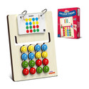 xelix Slide Puzzle - Color & Pattern Matching Learning Toys for Kids 4-8 Years