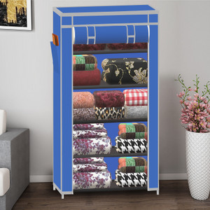 xenabo with unique color collapsible wardrobe 5 shelf pp collapsible wardrobe