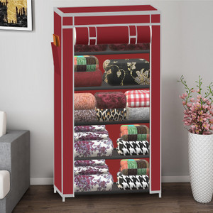 xenabo with unique color collapsible wardrobe 5 shelf pp collapsible wardrobe