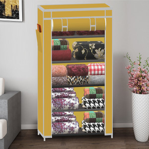 xenabo with unique color collapsible wardrobe 5 shelf pp collapsible wardrobe