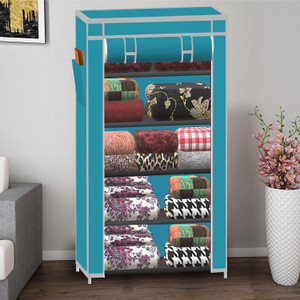 xenabo with unique color collapsible wardrobe 5 shelf pp collapsible wardrobe