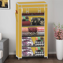 XENABO With Unique Color collapsible wardrobe 5 shelf PP Collapsible Wardrobe