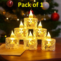 xenith Crystal Diamond LED Tea Light Candle