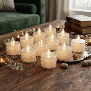 xenith LED Tea Light Candles Warm White