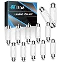 Xenon Festoon Light Bulb 12v 10W Festoon Bulb Under Cabinet Light Bulbs T3 42mm Festoon UnderCabinet Bulb 2700K 12 PCS