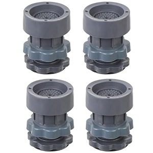 xenos washer dryer anti vibration pads with suction cup feet fridge washing machine leveling feet anti walk pads shock absorber furniture lifting base 4pcs