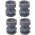 Xenos Washer Dryer Anti Vibration Pads with Suction Cup Feet, Fridge Washing Machine Leveling Feet Anti Walk Pads Shock Absorber Furniture Lifting Base 4Pcs